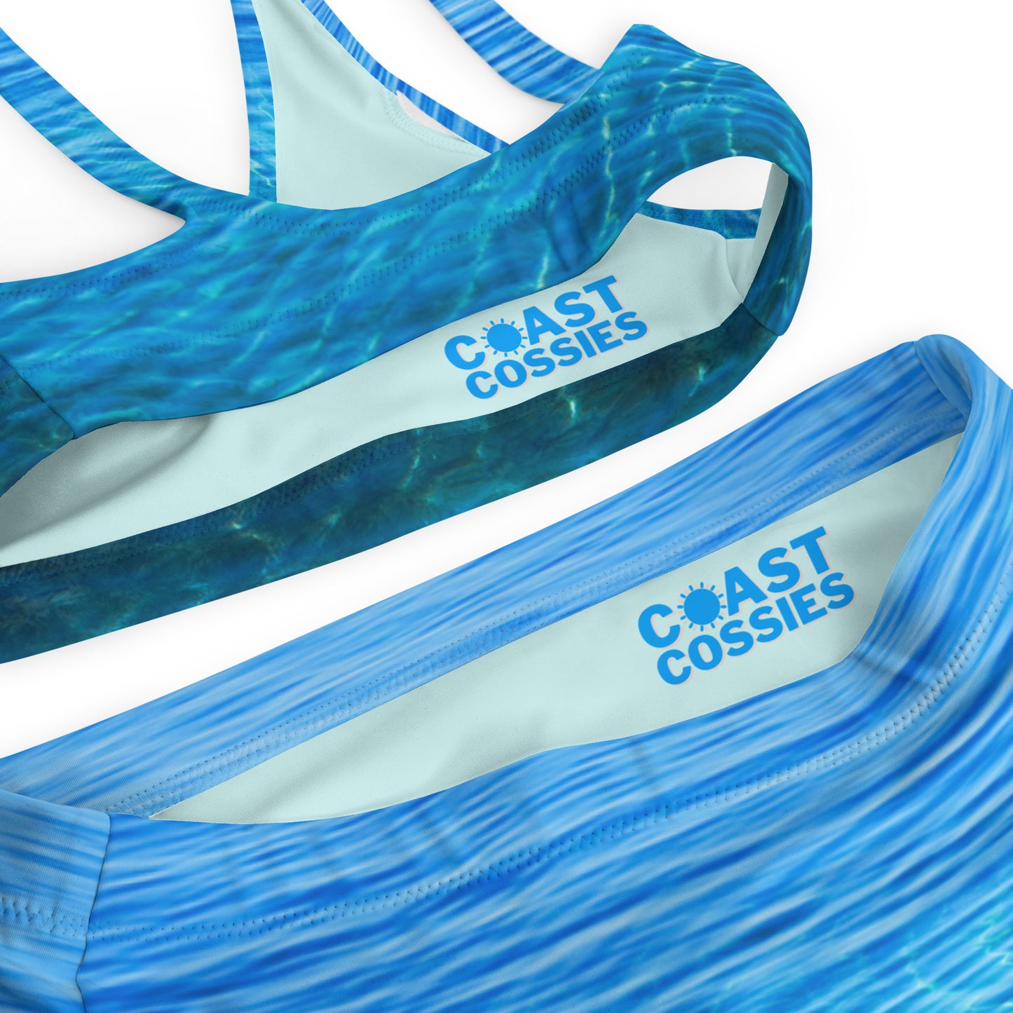 Blue Water Sporty Eco Swim Set